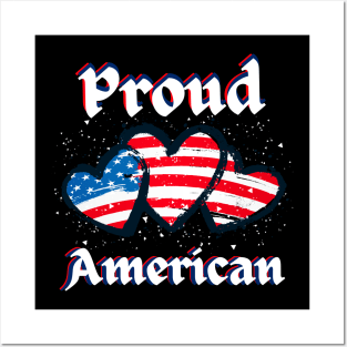 Proud American Presidential Election 2024 Patriotic Citizen Posters and Art